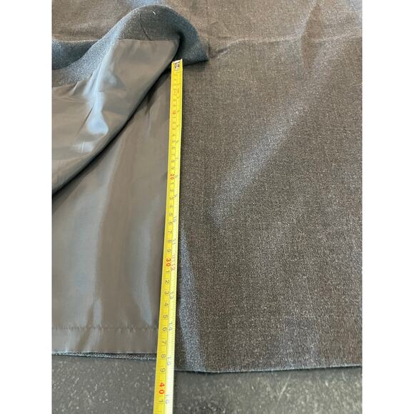 Kasper 100% wool, fully lined black midi pencil skirt 16W - Picture 6 of 8